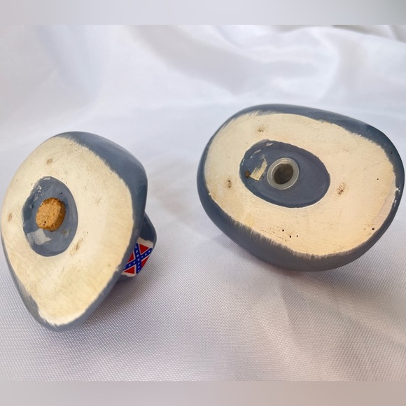 Vintage Cowboy Hat Salt & Pepper Shakers Confederate - Picture 2 of 6